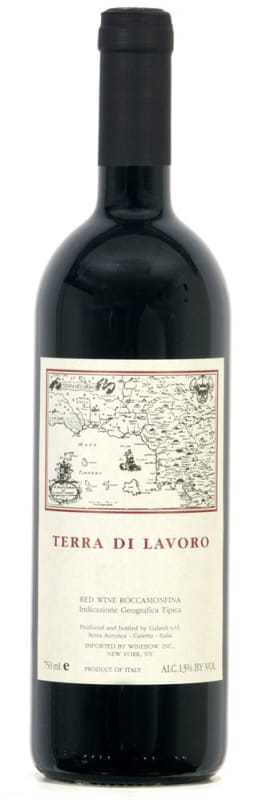 Galardi Terra di Lavoro 2014 Front Bottle Shot