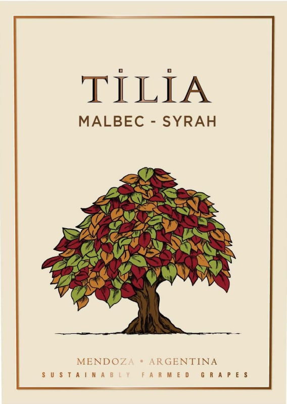 Tilia Malbec-Syrah 2015 Front Label