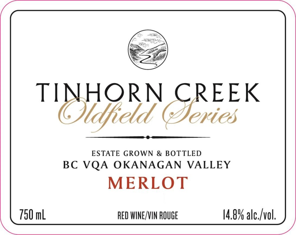 Tinhorn Creek Oldfield Series Merlot 2012 Front Label