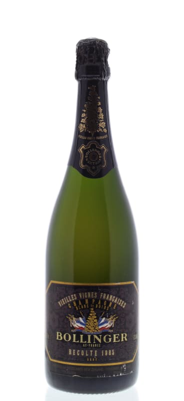 Bollinger Vieilles Vignes Champagne 1985 Front Bottle Shot