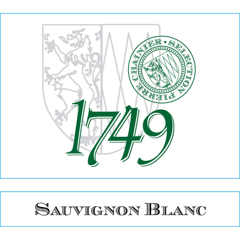 Pierre Chainier 1749 Sauvignon Blanc 2015 Front Label