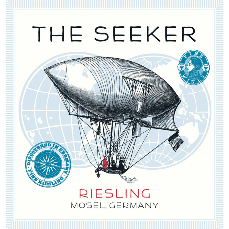 The Seeker Mosel Riesling 2014 Front Label