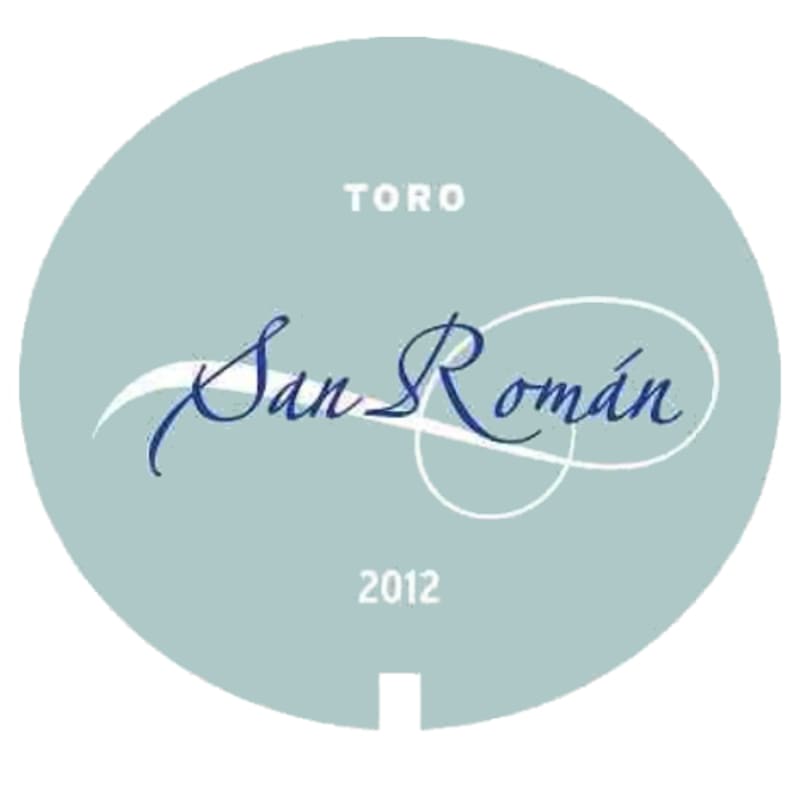 Bodega San Roman Toro 2012 Front Label