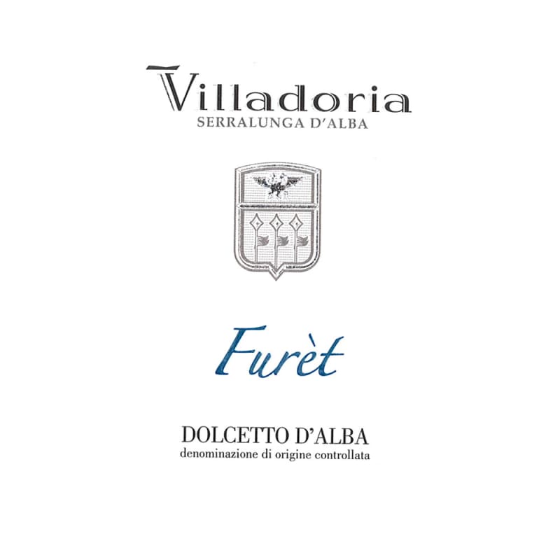 Villadoria Furet Dolcetto d'Alba 2013 Front Label
