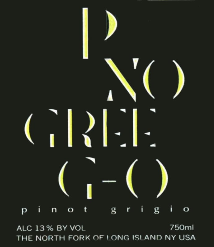 Martha Clara Vineyards P No Gree Go Pinot Grigio 2009 Front Label