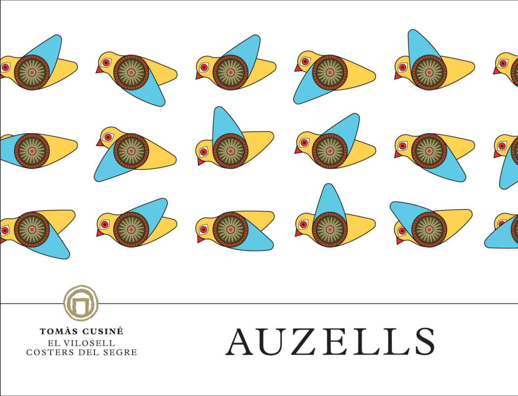 Tomas Cusine Auzells 2015 Front Label