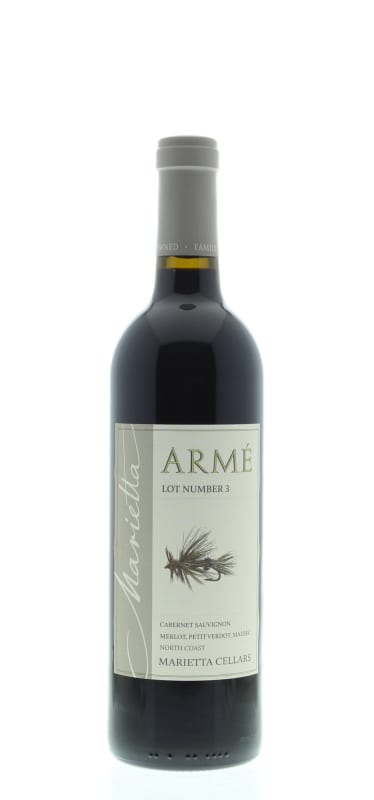 Marietta Cellars Arme Lot 3 Front Bottle Shot