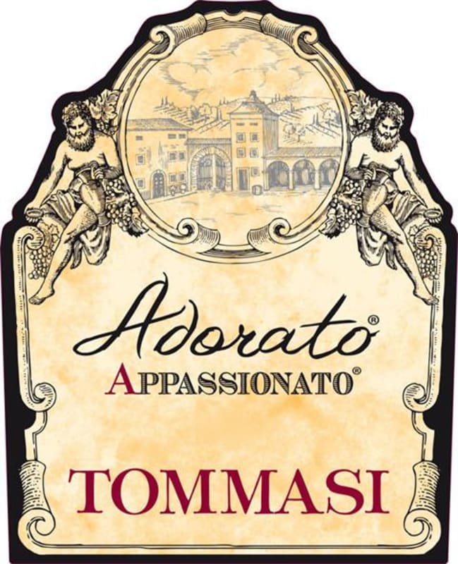 Tommasi Adorato Appassionato 2013 Front Label