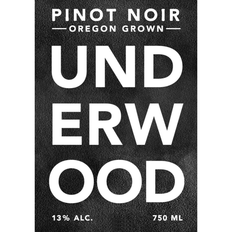 Underwood Pinot Noir 2015 Front Label