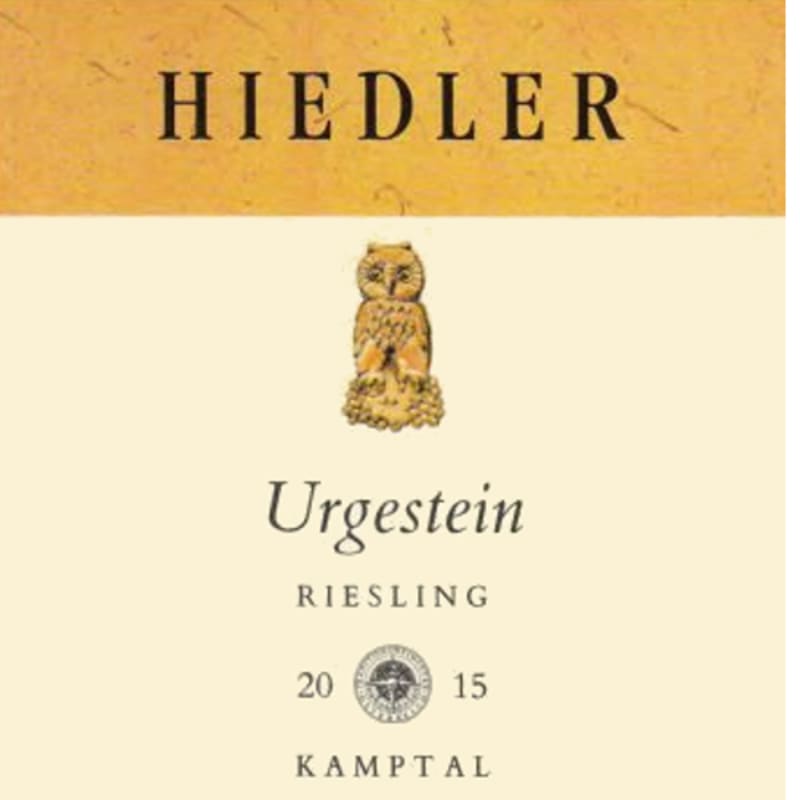 Hiedler Urgestein Riesling 2015 Front Label