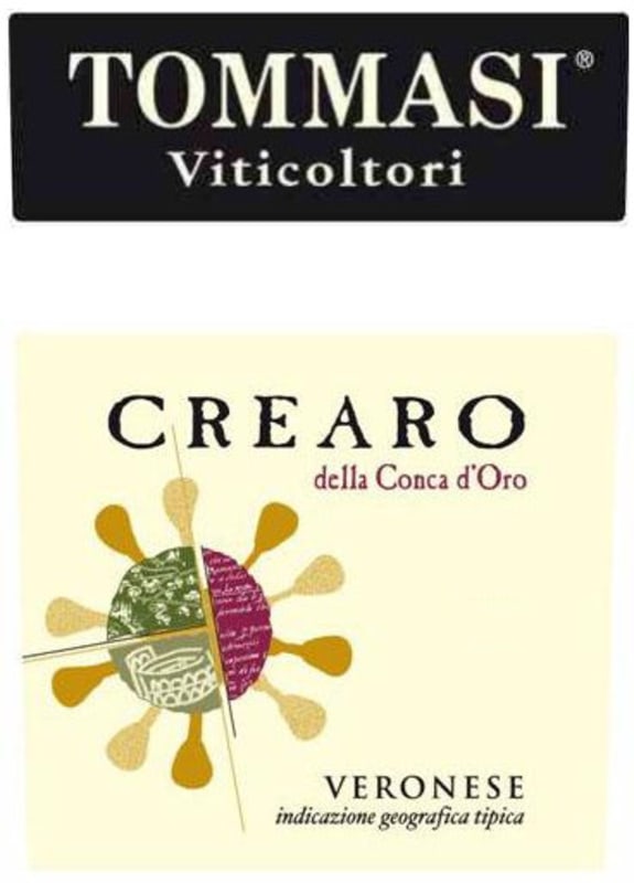 Tommasi Crearo della Conca d'Oro 2012 Front Label