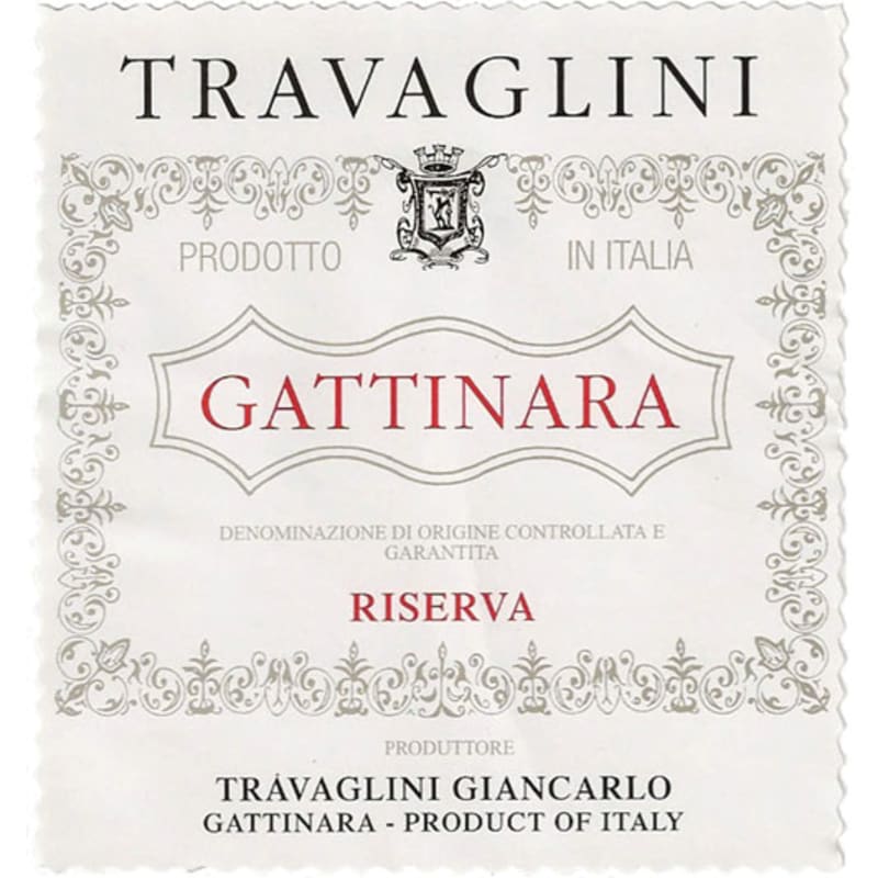 Travaglini Gattinara Riserva 2010 Front Label