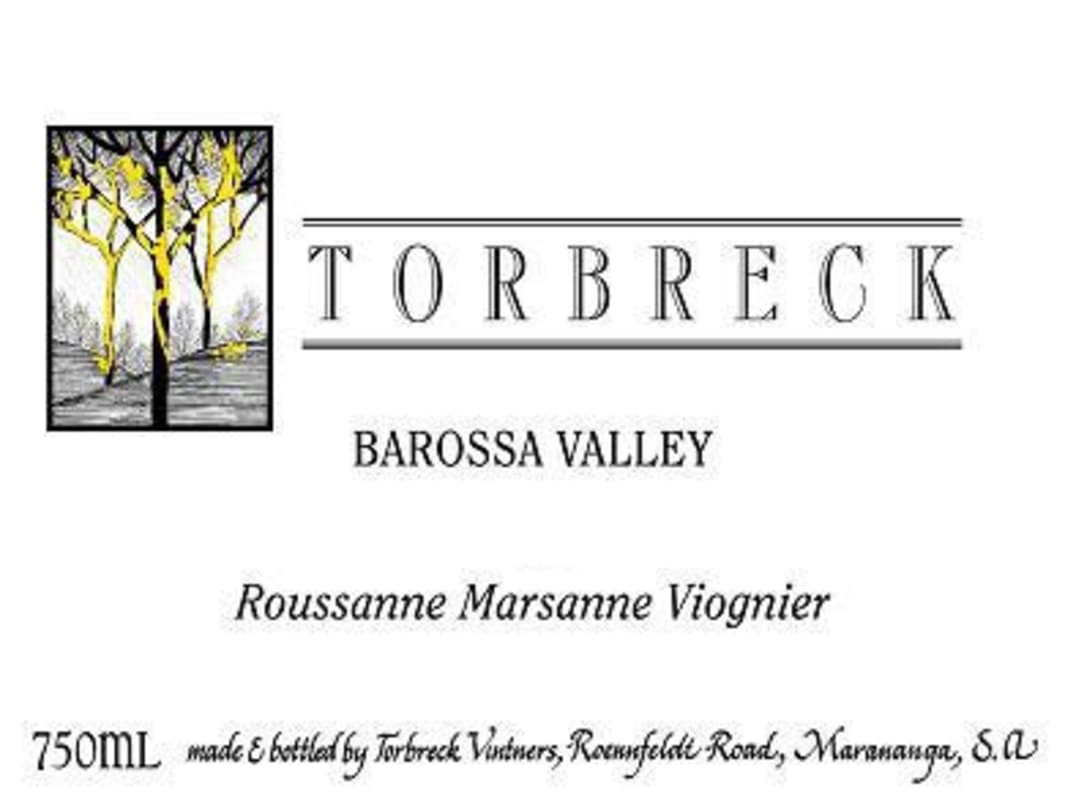 Torbreck Viognier Marsanne Roussanne 2012 Front Label