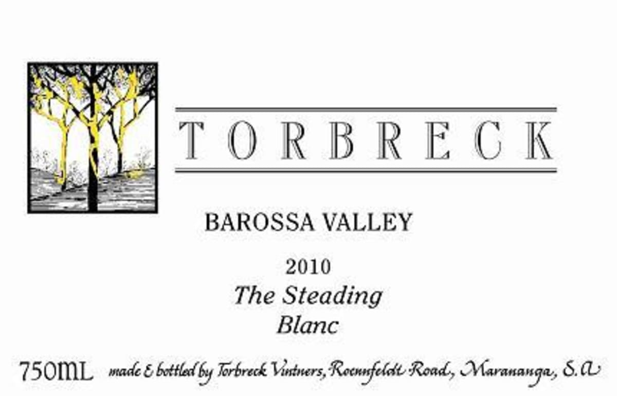 Torbreck The Steading Blanc 2010 Front Label