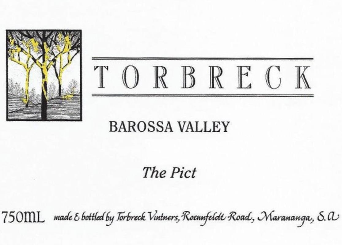 Torbreck The Pict 2008 Front Label