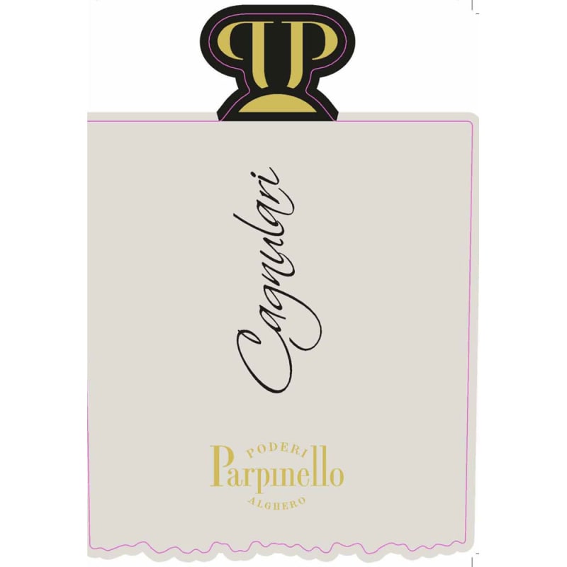 Poderi Parpinello Cagnulari 2012 Front Label