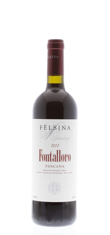 Felsina Fontalloro 2012 Front Bottle Shot