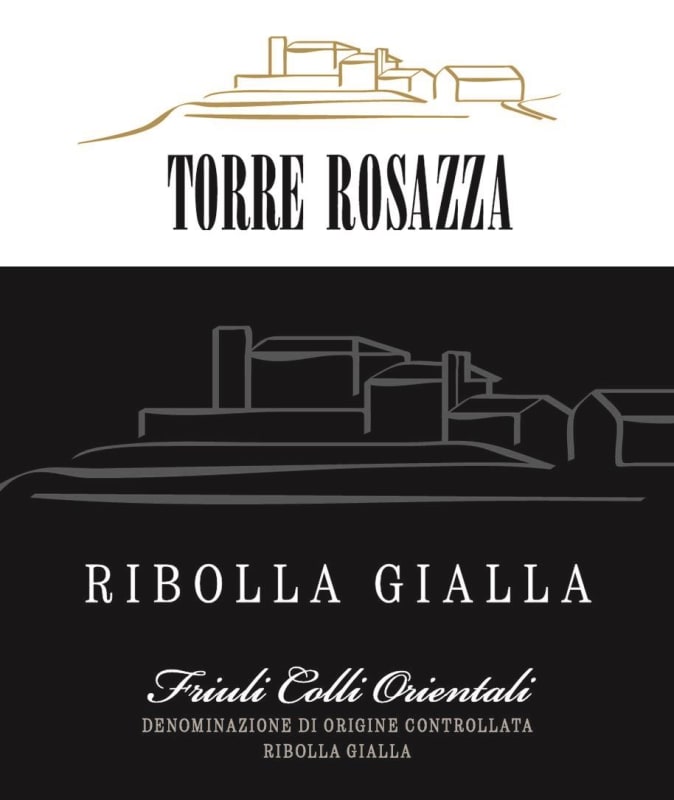 Torre Rosazza Ribolla Gialla 2014 Front Label
