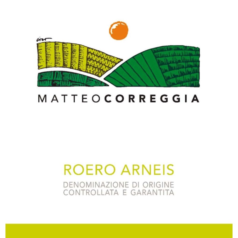 Matteo Correggia Roero Arneis 2014 Front Label