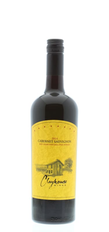 Clayhouse Paso Robles Cabernet Sauvignon 2014 Front Bottle Shot
