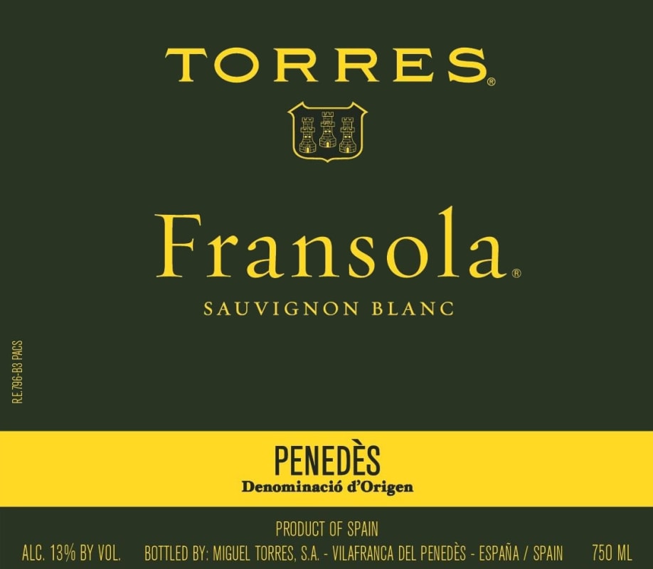 Torres Fransola Sauvignon Blanc 2014 Front Label