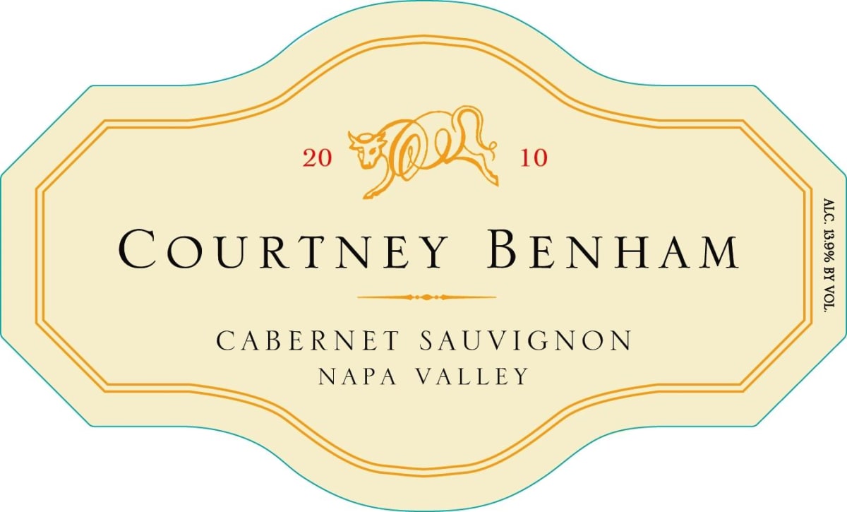 Courtney Benham Cabernet Sauvignon 2010 Front Label