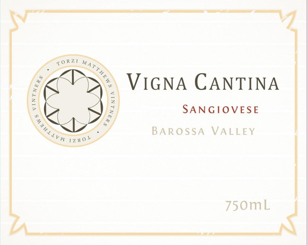 Torzi Matthews Vigna Cantina Sangiovese 2010 Front Label