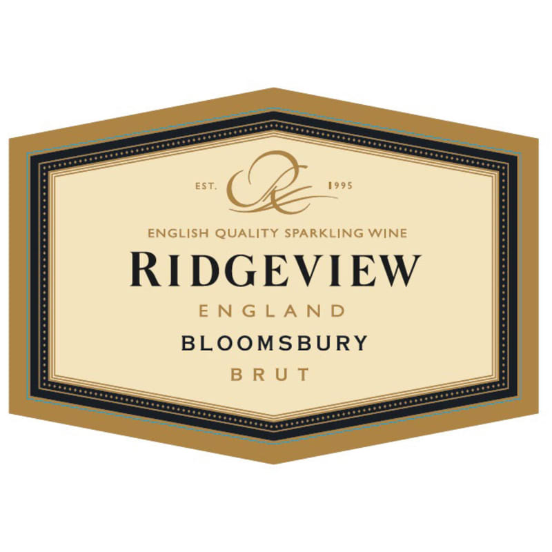 Ridgeview Wine Estate Bloomsbury Brut 2012 Front Label
