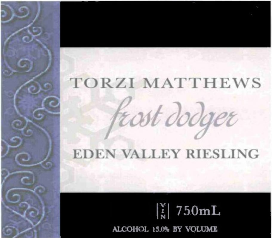 Torzi Matthews Frost Dodger Riesling 2013 Front Label