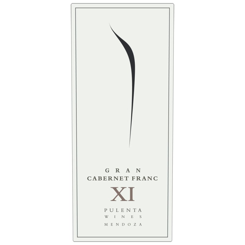 Pulenta XI Gran Cabernet Franc 2012 Front Label