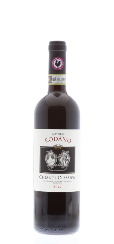 Rodano Chianti Classico 2012 Front Bottle Shot