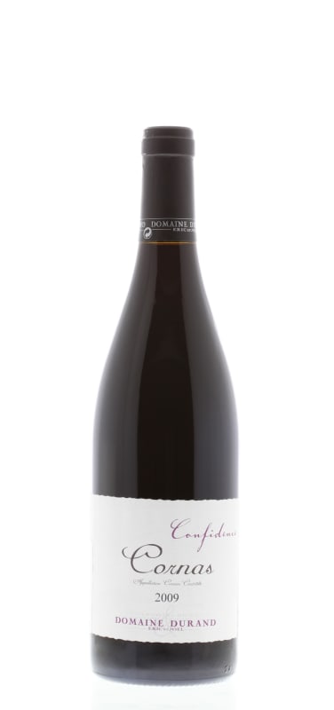 Eric et Joel Durand Cornas Confidence 2009 Front Bottle Shot
