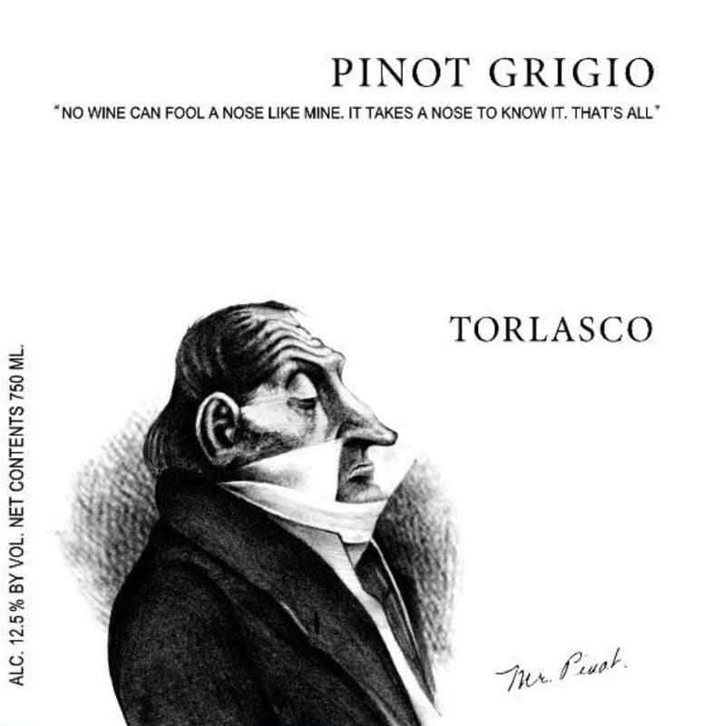 Tosti Provincia di Pavia Pinot Grigio 2009 Front Label