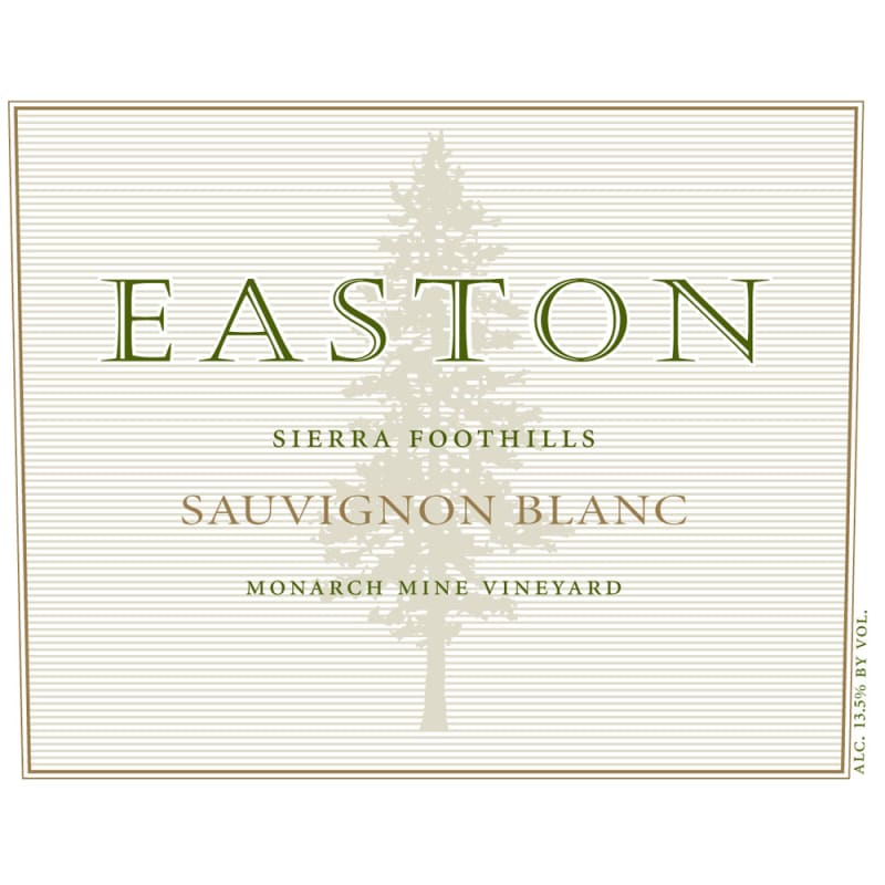 Easton Monarch Mine Vineyard Sauvignon Blanc 2014 Front Label