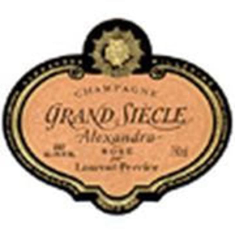 Laurent-Perrier Alexandra Rose (torn capsule) 1982 Front Label