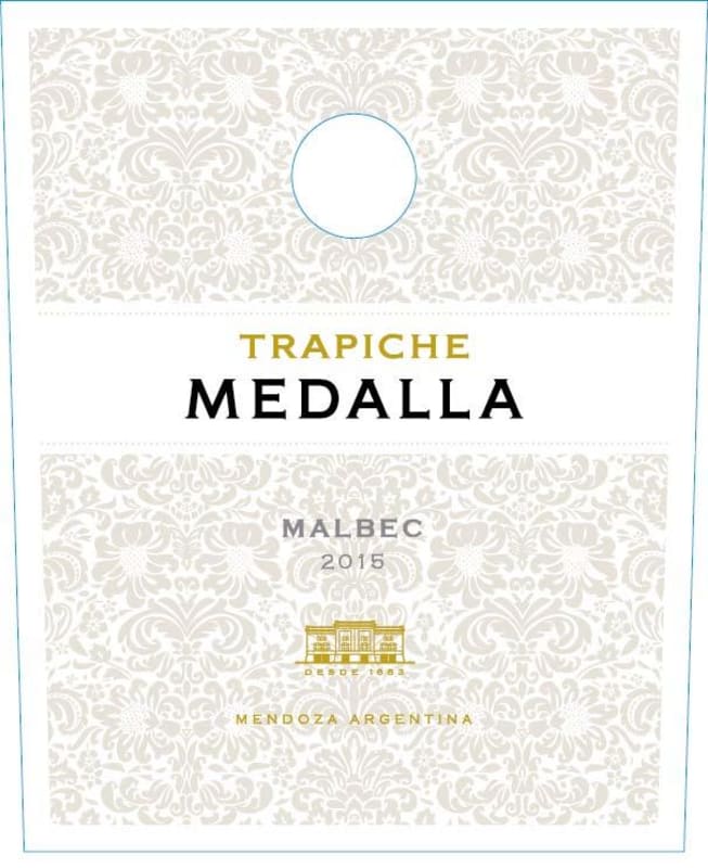 Trapiche Melodias Malbec 2015 Front Label
