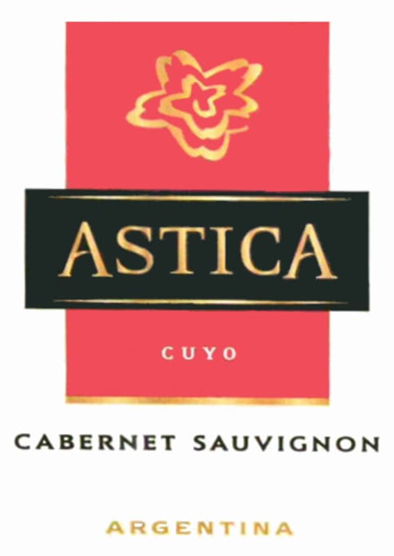 Trapiche Astica Cabernet Sauvignon 2008 Front Label