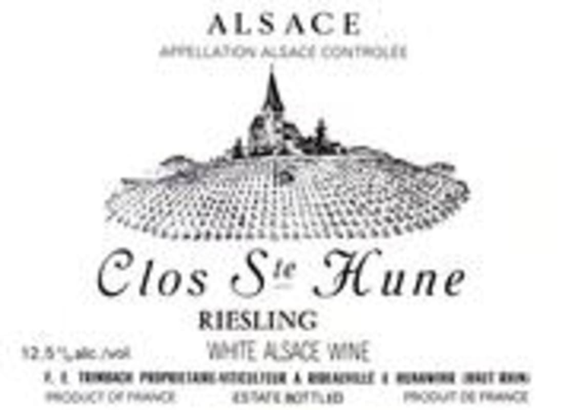 Maison Trimbach Clos Ste. Hune 1992 Front Label