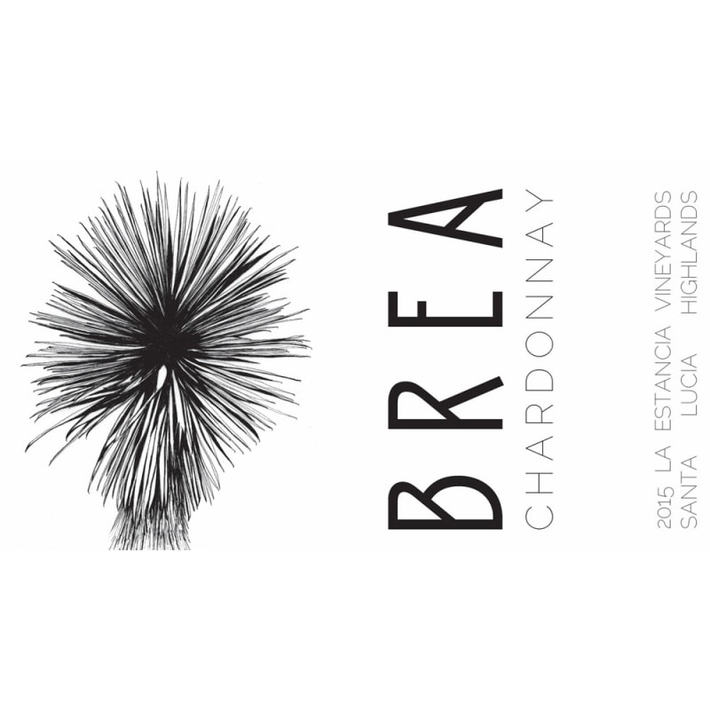 Brea La Estancia Vineyard Chardonnay 2015 Front Label
