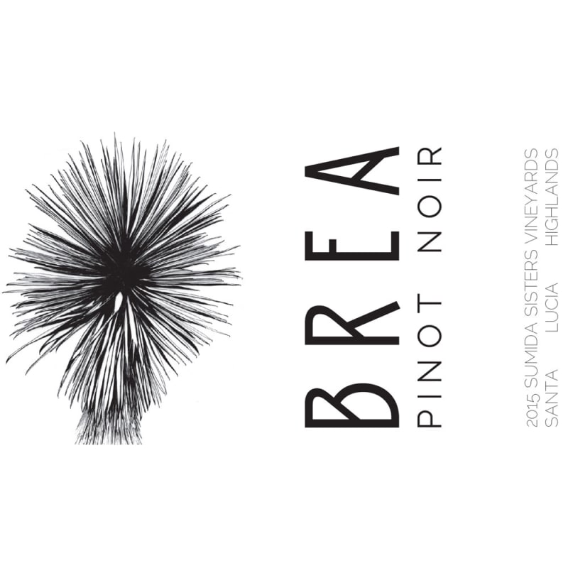 Brea Sumida Sisters Pinot Noir 2015 Front Label