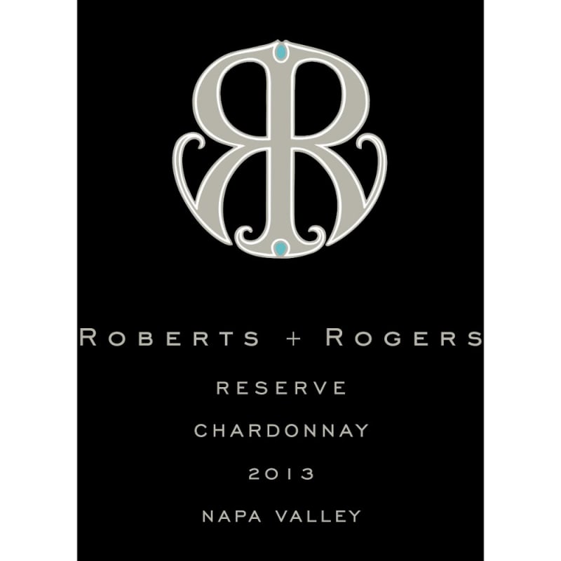 Roberts + Rogers Reserve Chardonnay 2013 Front Label