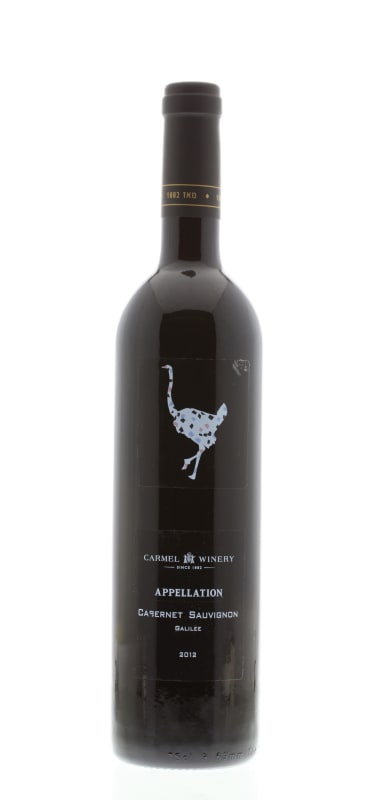Carmel Appellation Cabernet Sauvignon (OU Kosher) 2012 Front Bottle Shot
