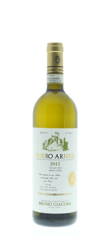 Bruno Giacosa Roero Arneis 2015 Front Bottle Shot