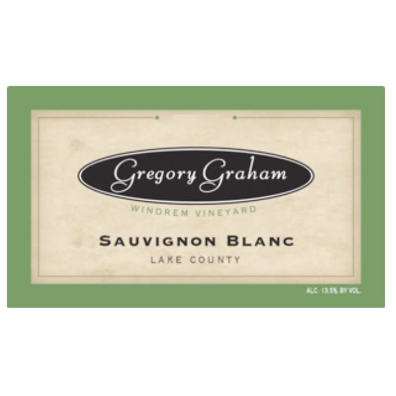 Gregory Graham Sauvignon Blanc 2015 Front Label