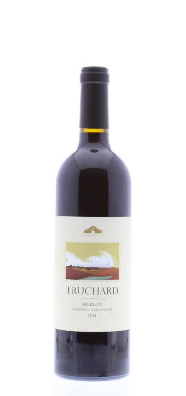 Truchard Estate Merlot 2014 Front Bottle Shot
