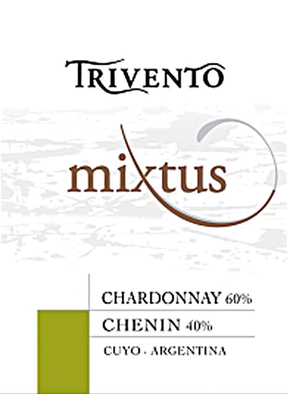 Trivento Mixtus Chardonnay - Chenin Blanc 2013 Front Label