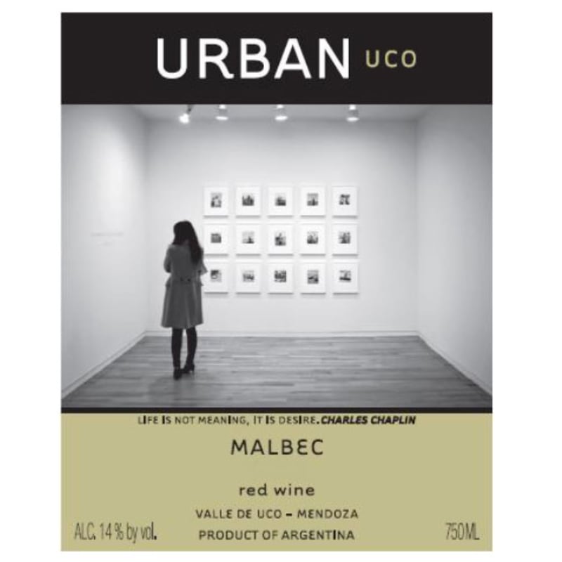 Bodegas Y Vinedos O. Fournier Urban Uco Malbec 2015 Front Label