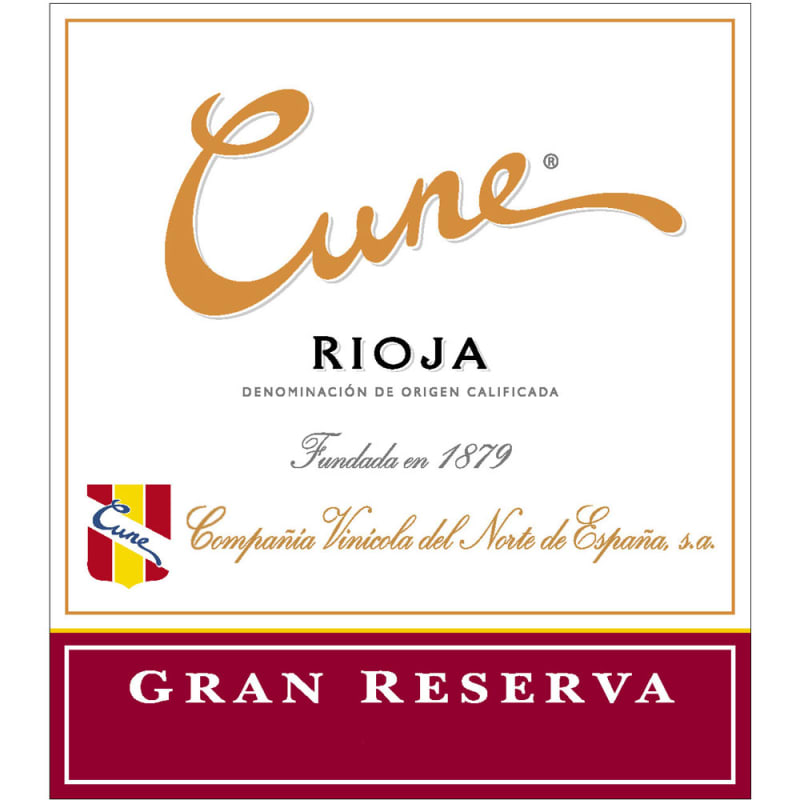 CVNE Gran Reserva 2008 Front Label