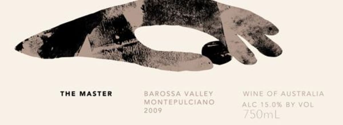 Tscharke The Master Montepulciano 2009 Front Label