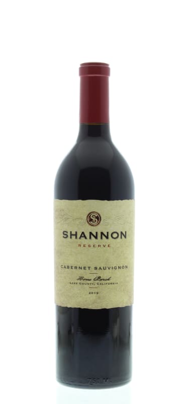 Shannon Reserve Home Ranch Cabernet Sauvignon 2013 Front Bottle Shot